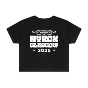 Commando Hyrox Crop Tee